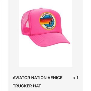 Aviator nation trucker hat